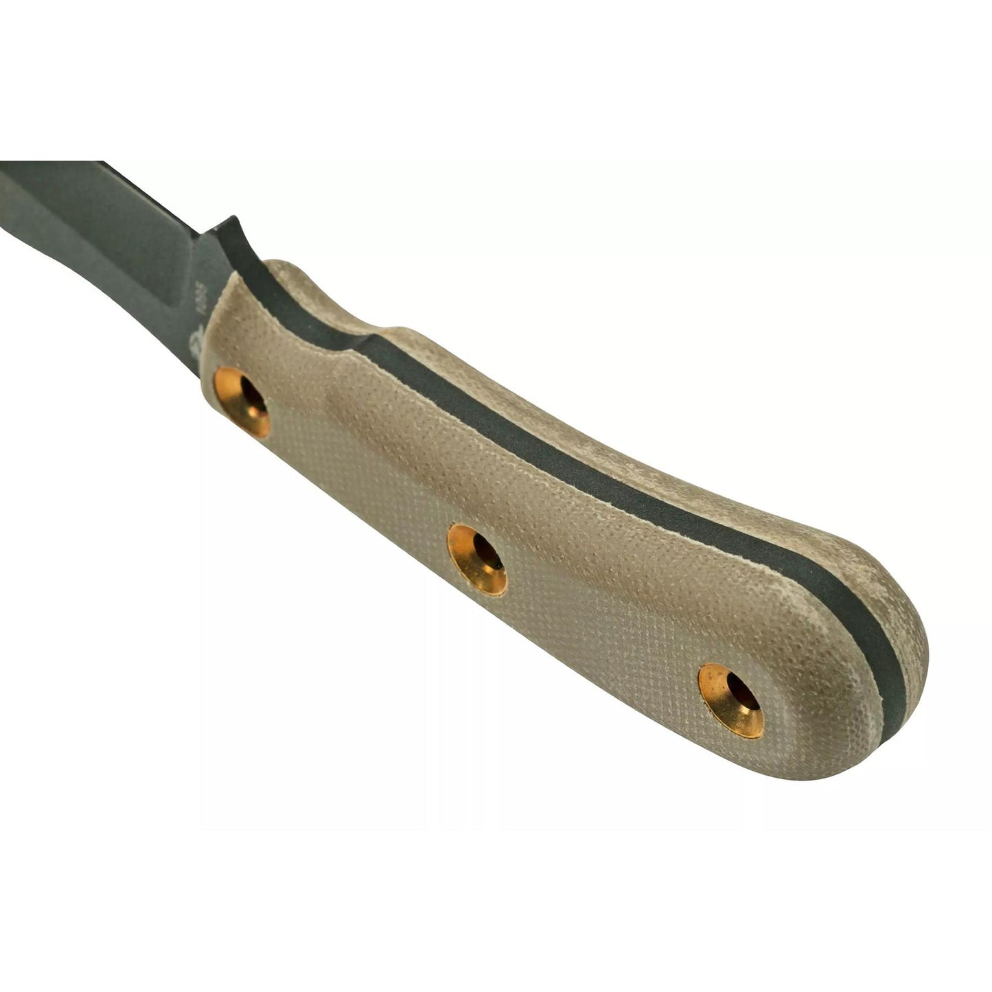 Boker Plus Micro Tracker fiksuoto peilio rankena su smėlio spalvos įdėklu ir trimis varžtų skylėmis