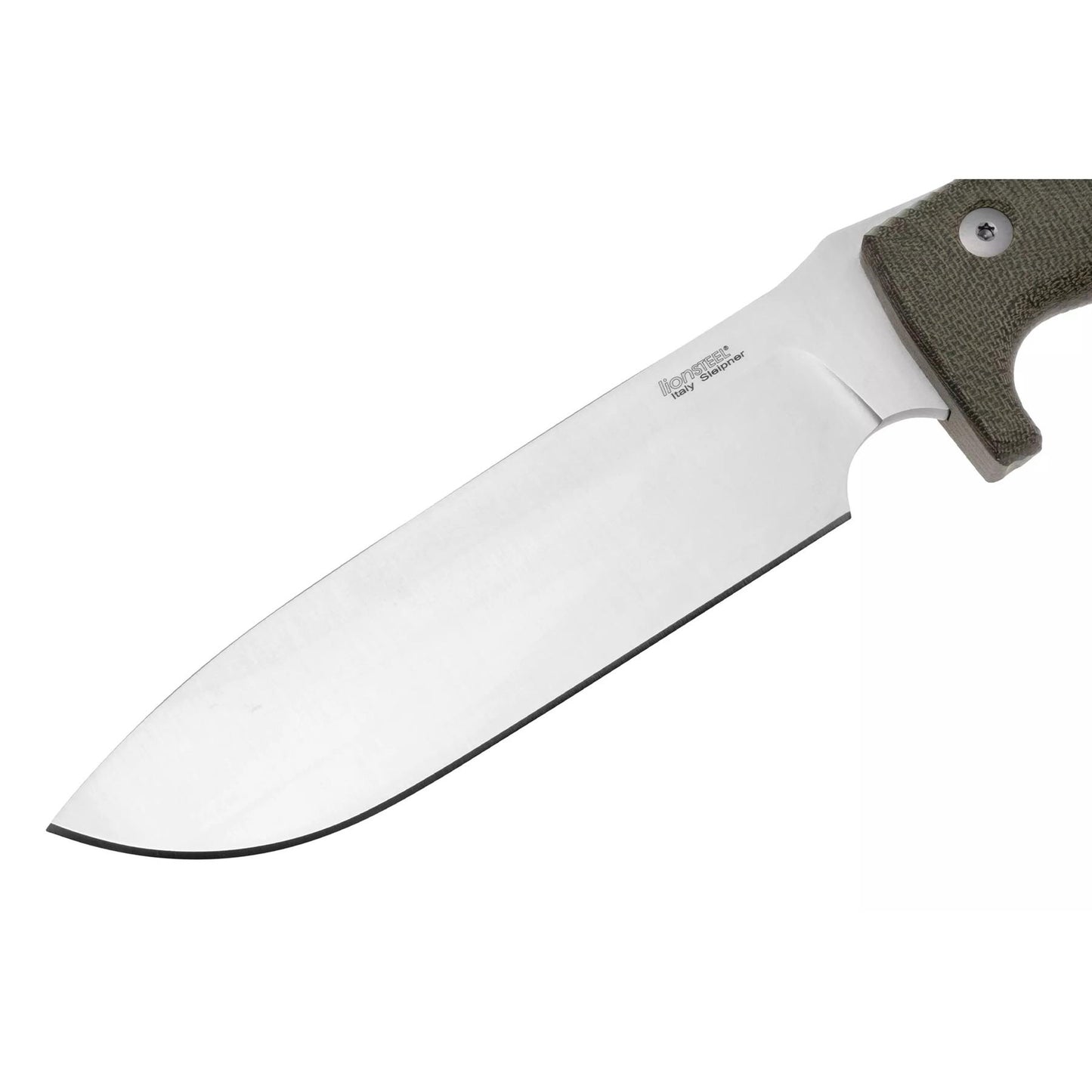 LionSteel M7 lauko peilis su Kydex dėklu MOLLE sistemai