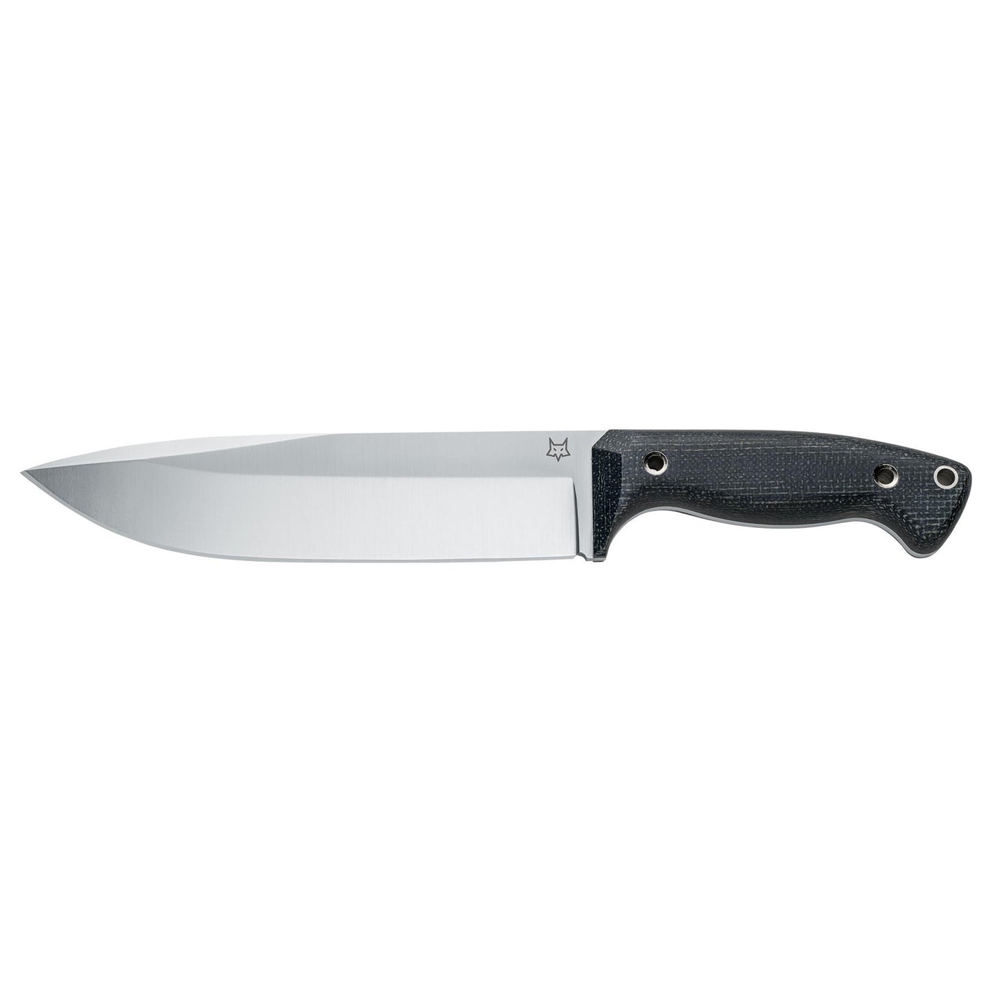 FoxKnives fiksuotas peilis iš niolox nerūdijančio plieno, patvarus ir tinkamas taktinėms bei išgyvenimo užduotims.