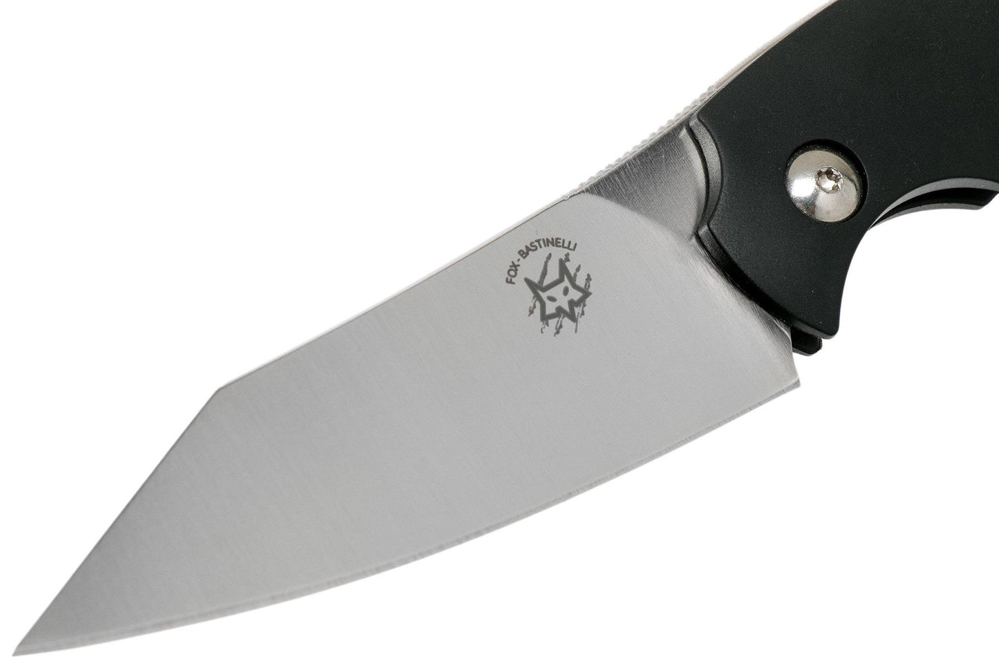 Fox Knives SLIM DRAGOTAC atlenkiamas kišeninis peilis iš nerūdijančio plieno su matinė geležtė ir juoda rankena.