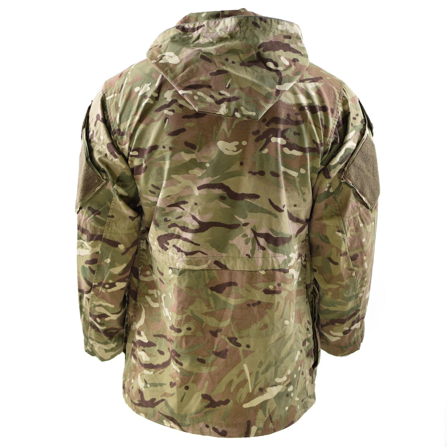 Britanijos kariuomenės MTP Smock lauko striukė su gobtuvu ir reguliuojamu juosmeniu, MTP camo.