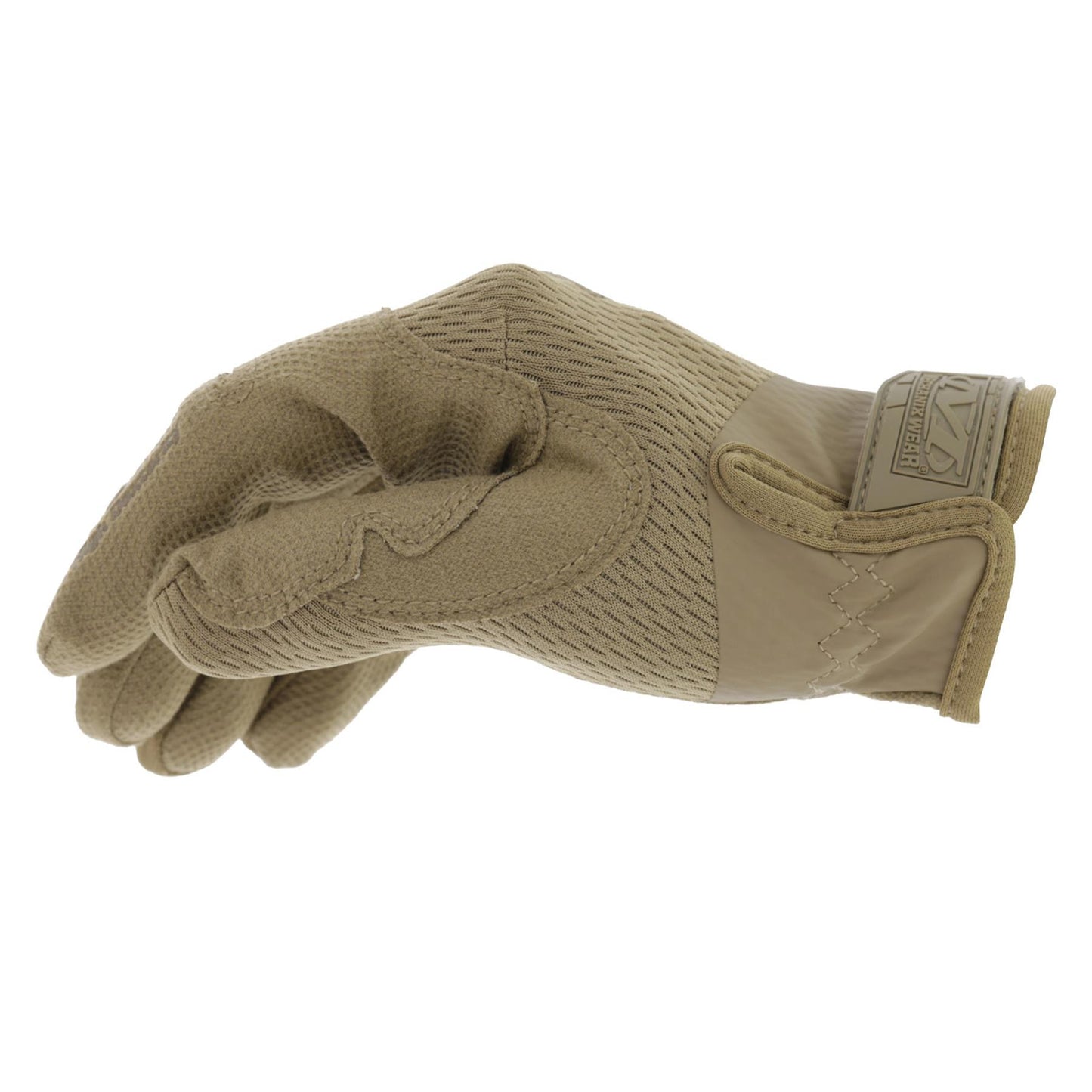 Mechanix pirštinės taktiniam šaudymui itin plonos 0.5mm rudos su kvėpuojančiu TrekDry audiniu ir AX-Suede delnu.