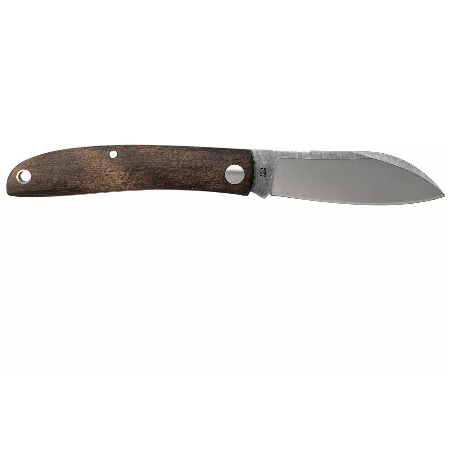 Fox Knives LIVRI sulankstomas kišeninis peilis M390 plienas medinė rankena, itališkas peilis su ziricote rankena.