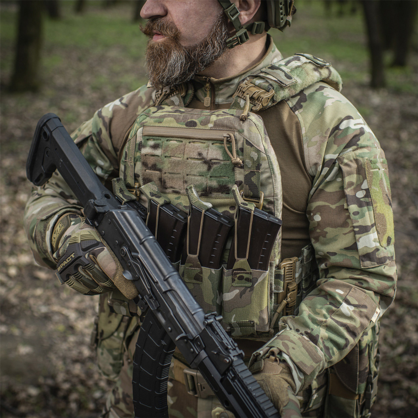 M-TAC Cuirass QRS FAST taktinė plokščių nešimo liemenė MTP marginimo