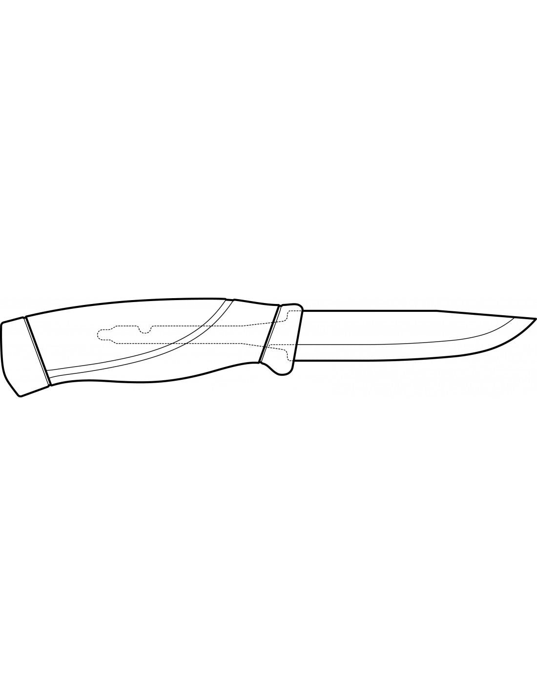 MORAKNIV Companion universal fixed knife multifunctional