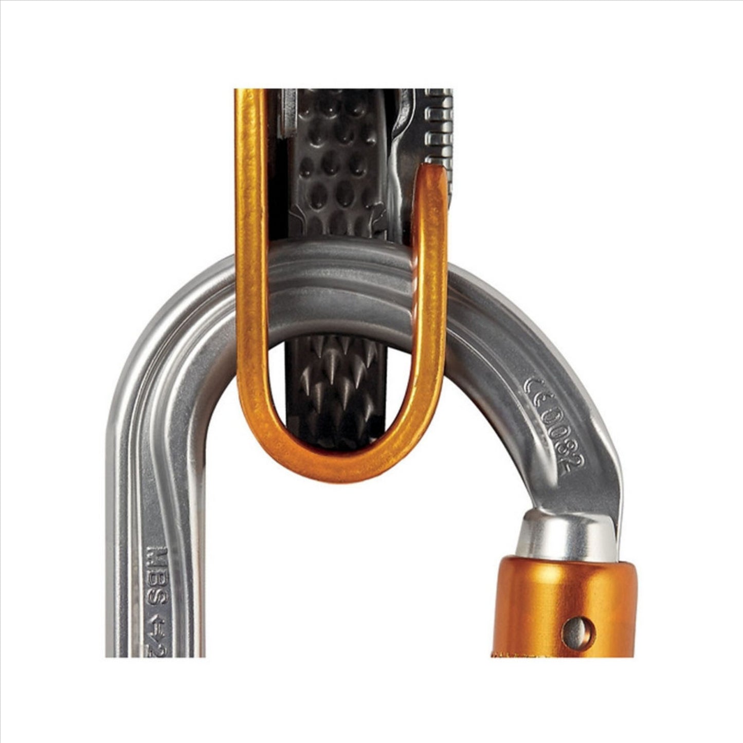 Petzl OK Triact Lock ovalus karabinas darbui su virvėmis