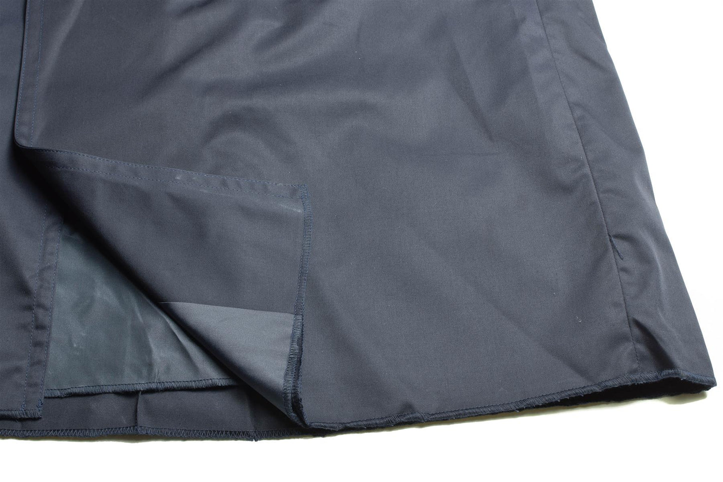 Military raincoat of the French army in blue color
