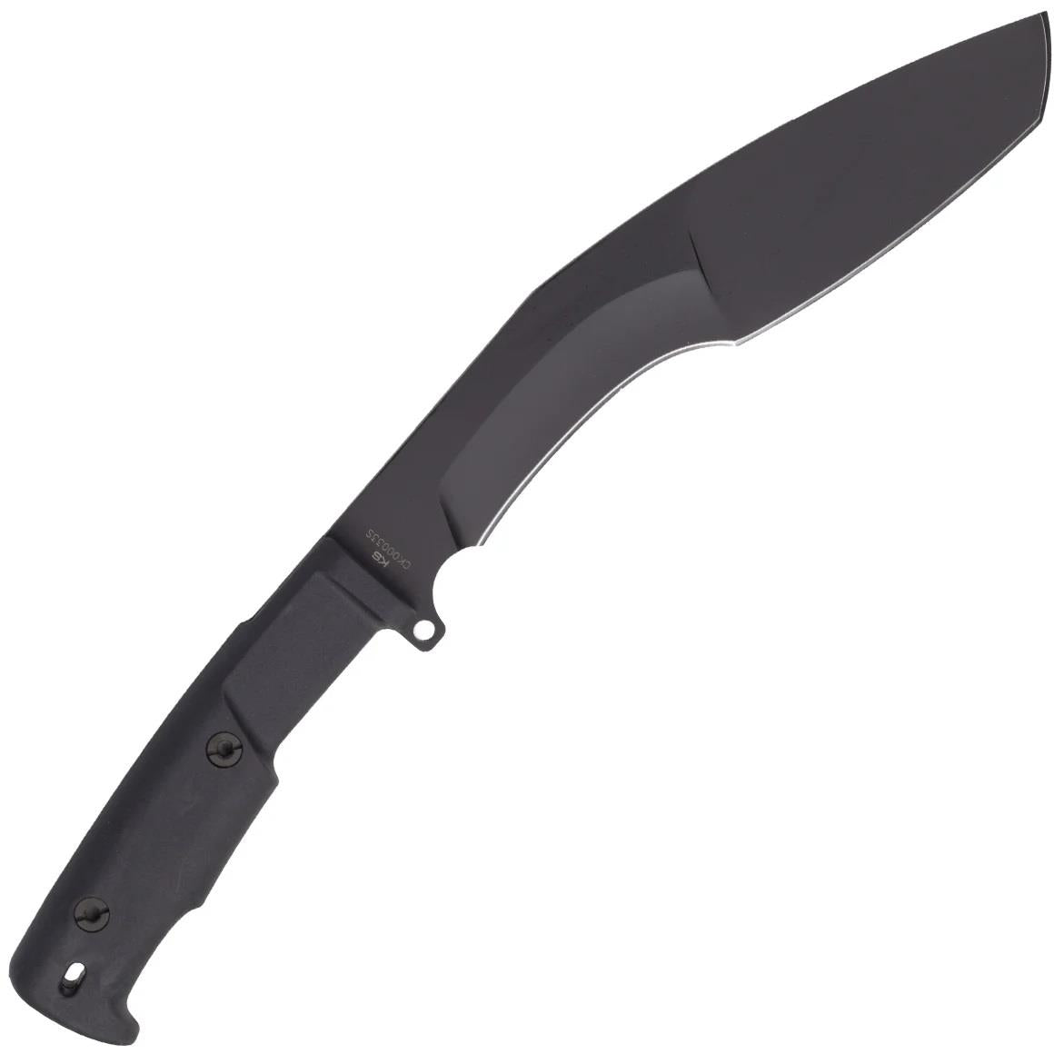 ExtremaRatio KS universali kukri formos mačetė N690 plienas Forpreno rankena patvariems pjovimo darbams.