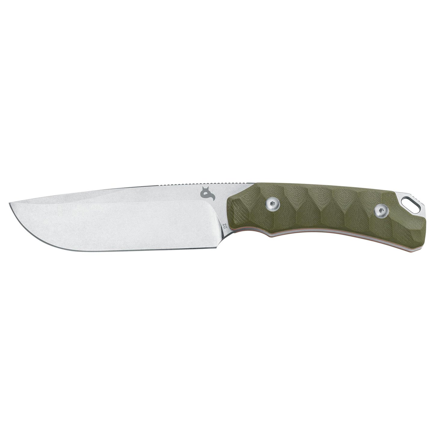 Fox Knives LYNX BF-756 OD tvirtas fiksuotas peilis su D2 plieno geležte ir alyvuogių spalvos rankena.