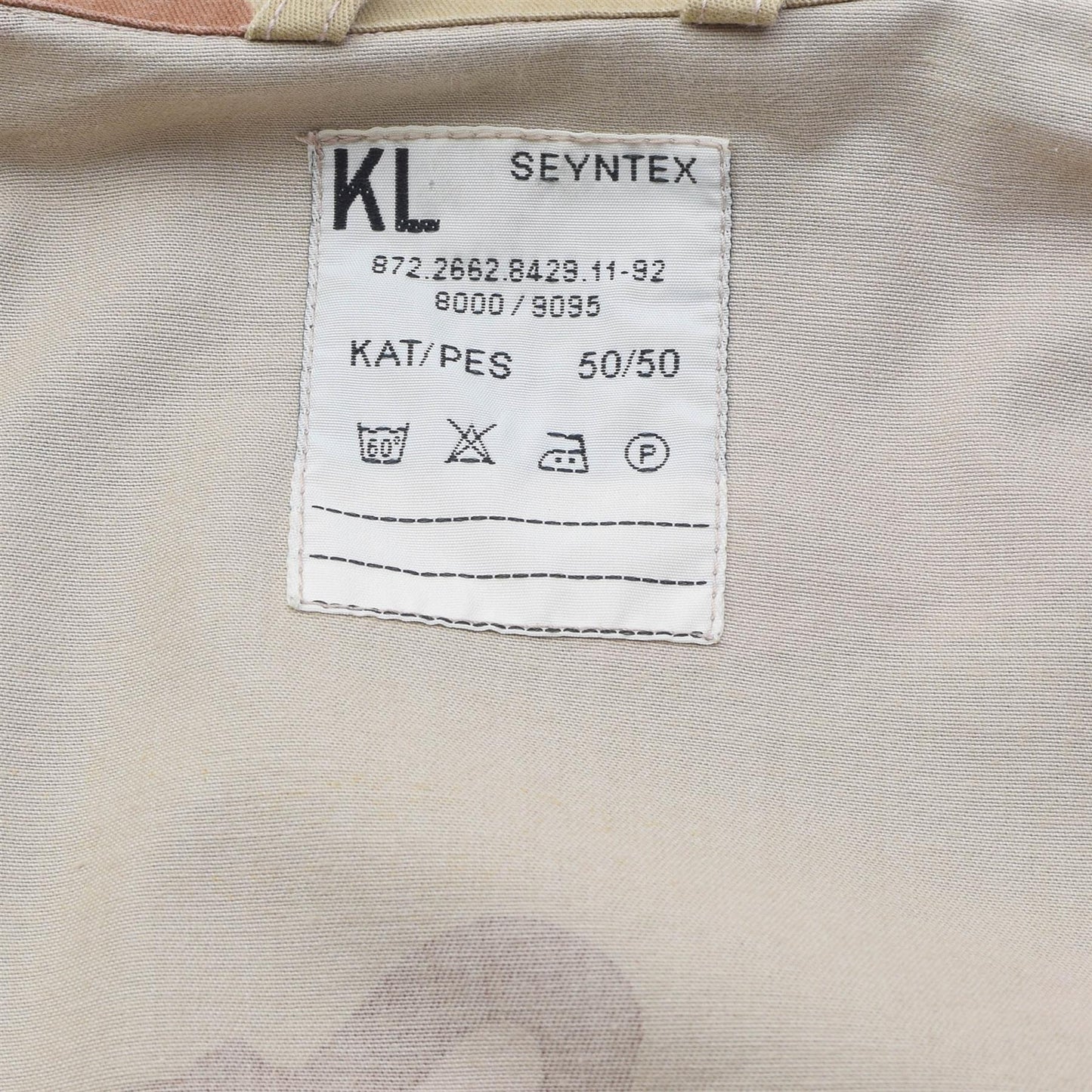 Olandijos kariuomenės lauko švarkas 3-Color Desert marginimo
