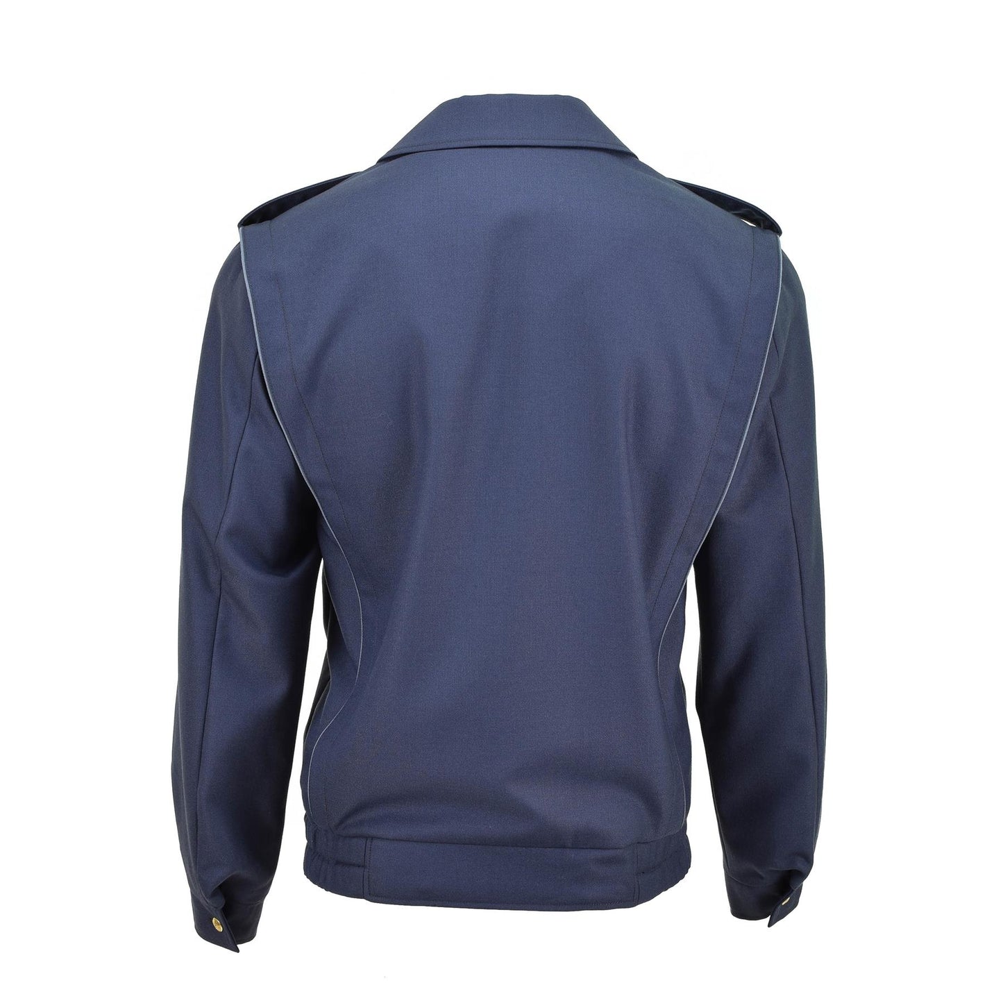 Czech military classic jacket in blue color