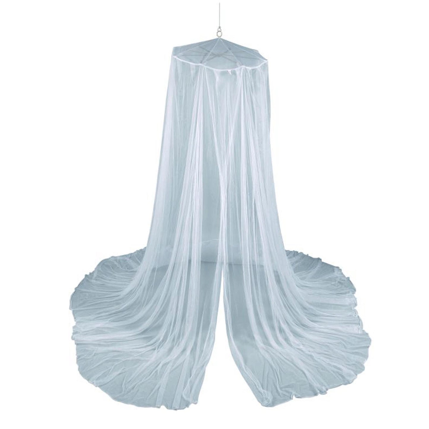 Pharmavoyage Totem tinklas nuo vabzdžių 100x56x150cm Baltas, lengvai kabinamas ir erdvus palapinės tinklelis.