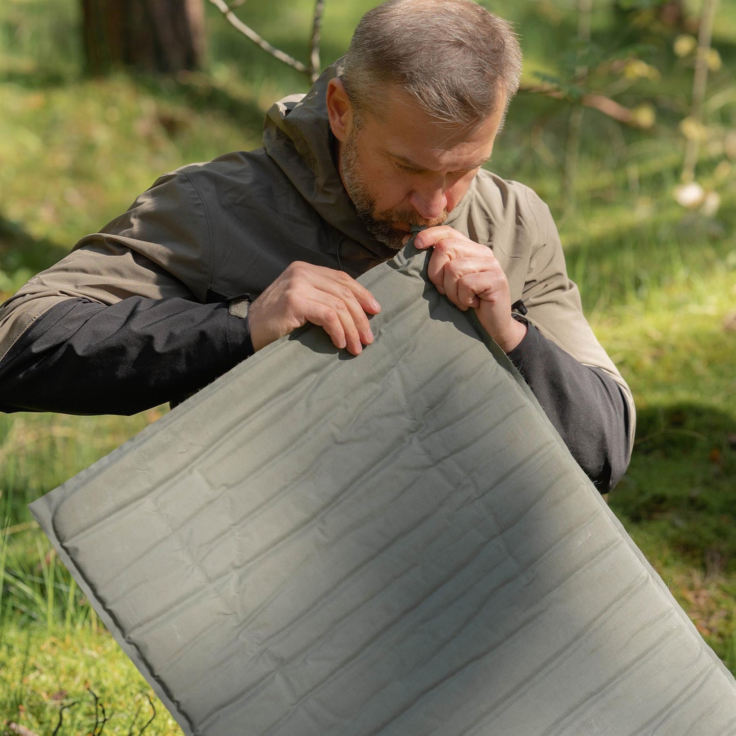 United States Army Therm-A-Rest Self-Inflating Mat