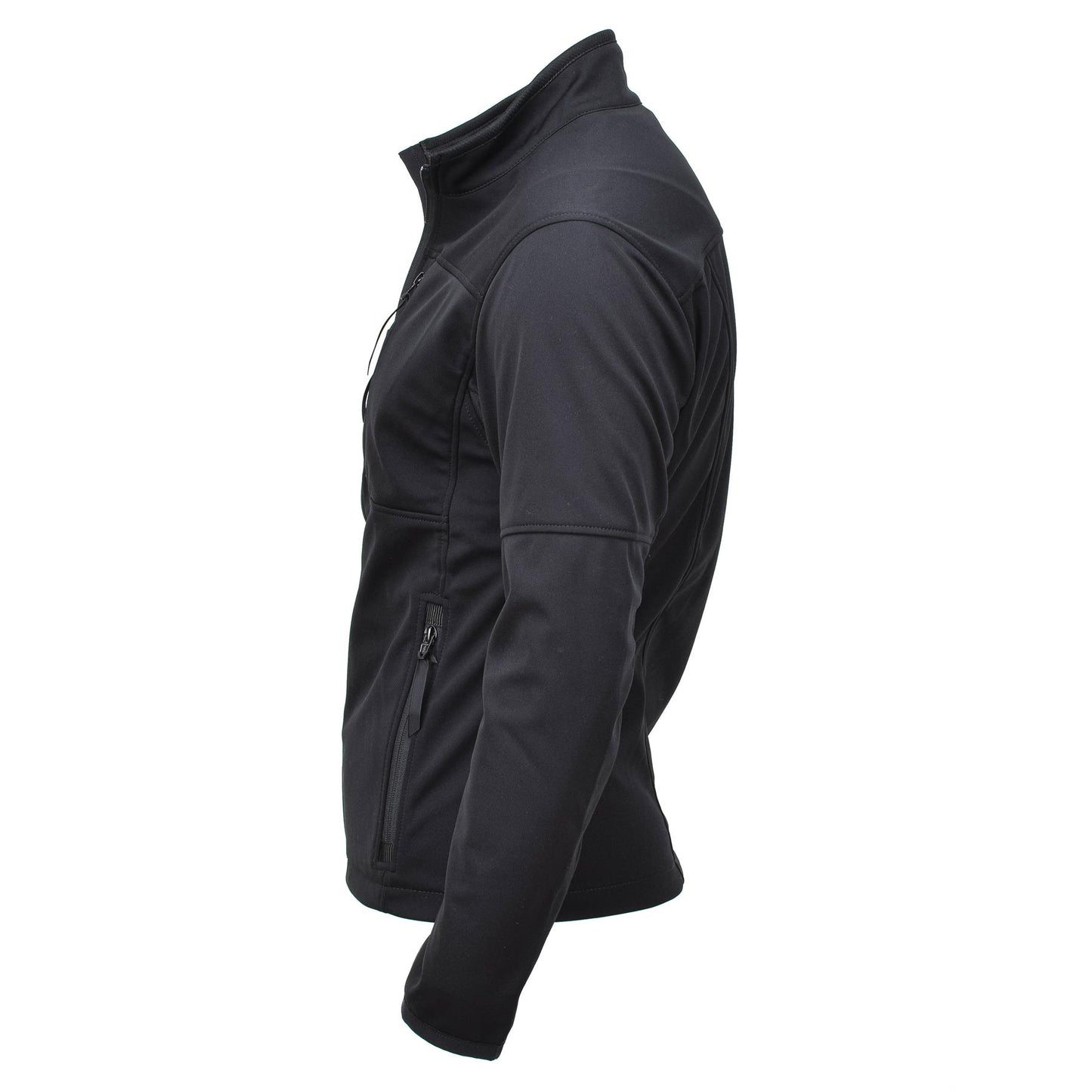 Olandijos kariuomenės neperšlampama GoreTex striukė juodos spalvos, lengva, šilta ir atspari drėgmei, su užtrauktukais.