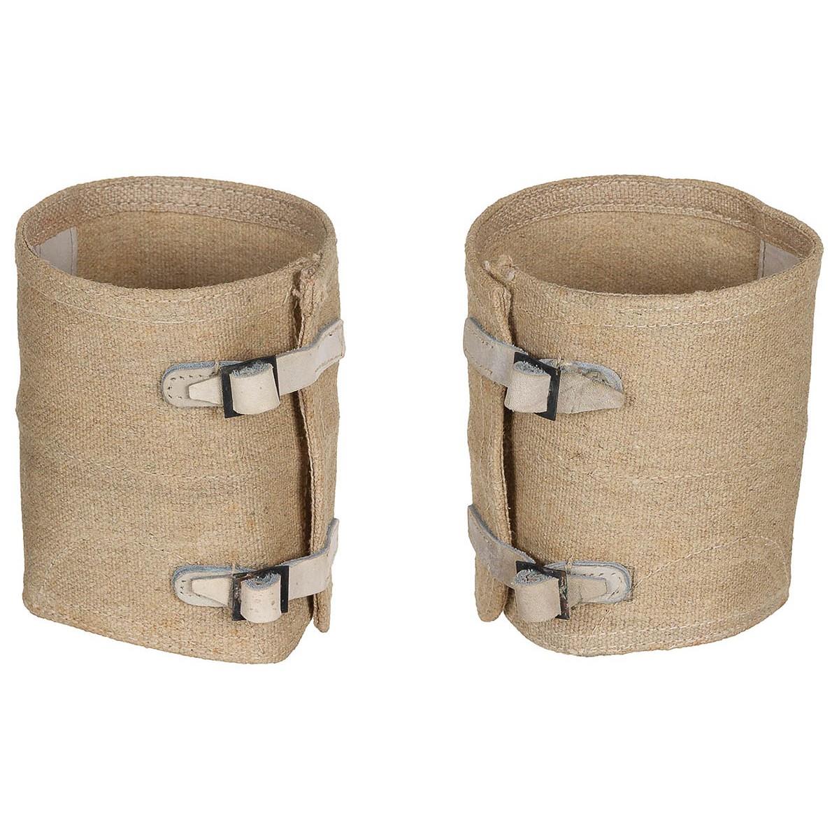 Italijos kariuomenės gaitrai batams Khaki spalvos