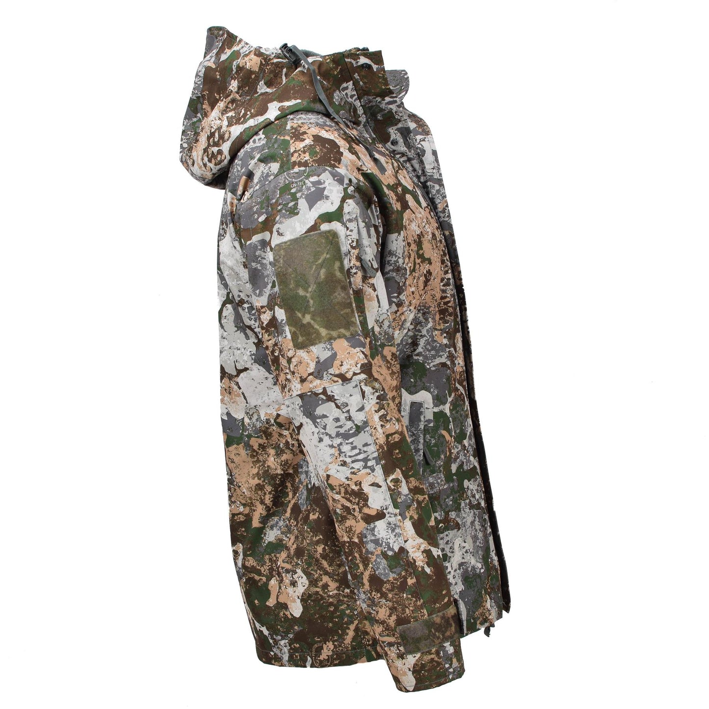 MIL-TEC fleece-lined waterproof jacket in WASP print