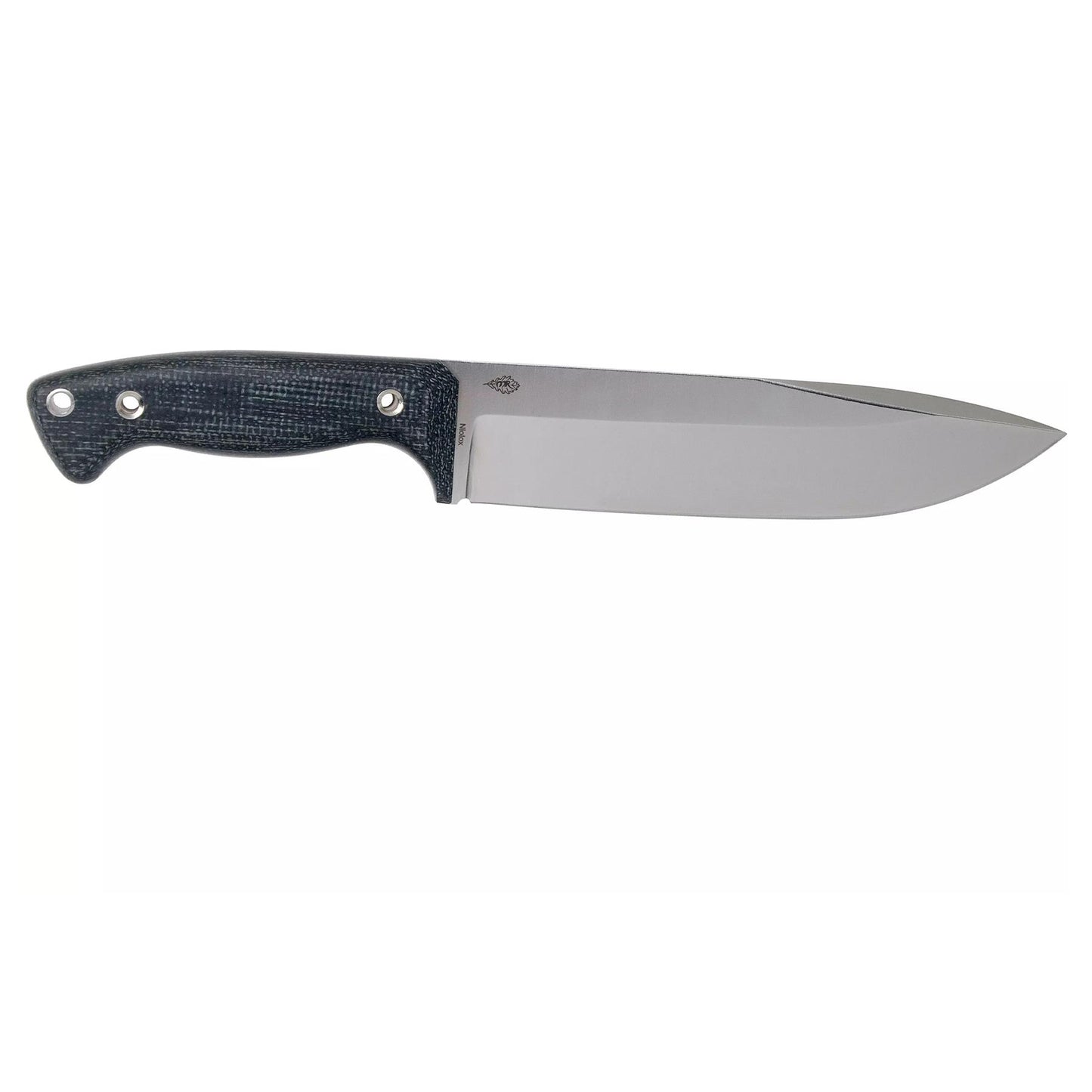 FoxKnives fiksuotas peilis iš niolox nerūdijančio plieno FoxKnives FX-140XL MB su tvirta rankena.