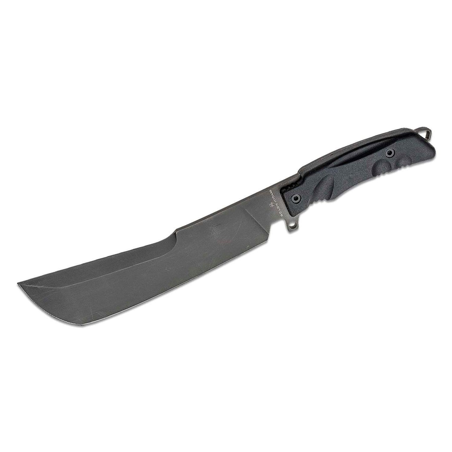 Fox Knives Golok Hitam taktinė mačetė N690Co plienas su juoda ergonomine Forprene rankena ir PVD danga
