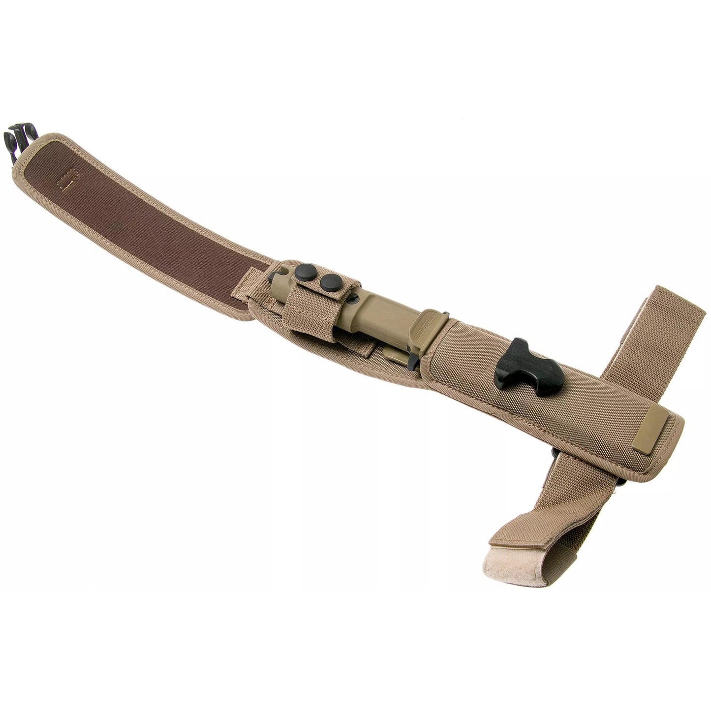 ExtremaRatio COL MOSCHIN kovinis peilis su dalinai dantytais ašmenimis ir tvirtinimu nešiojimui.