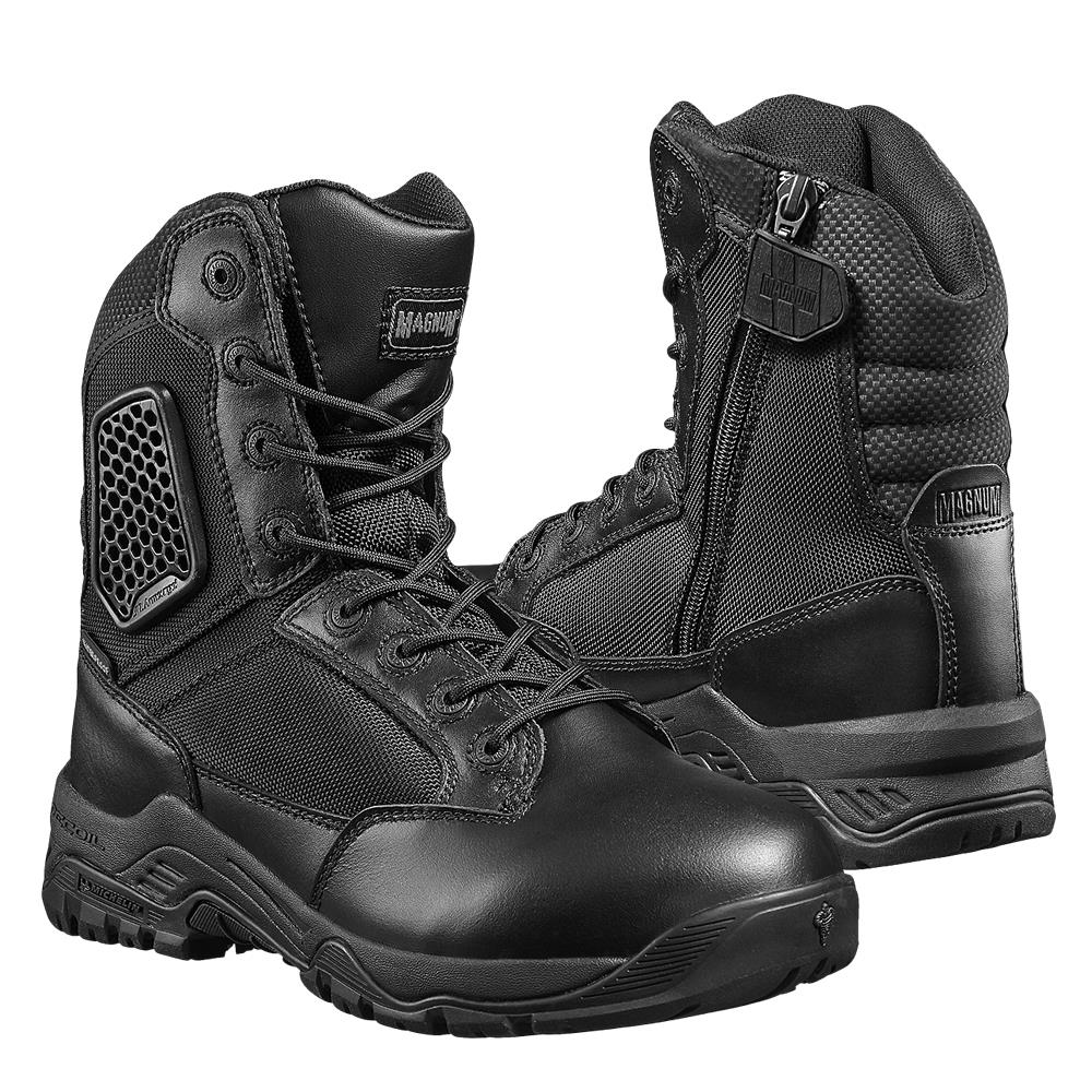 Magnum Strike Force 8.0 Tactical Leather Boots Black