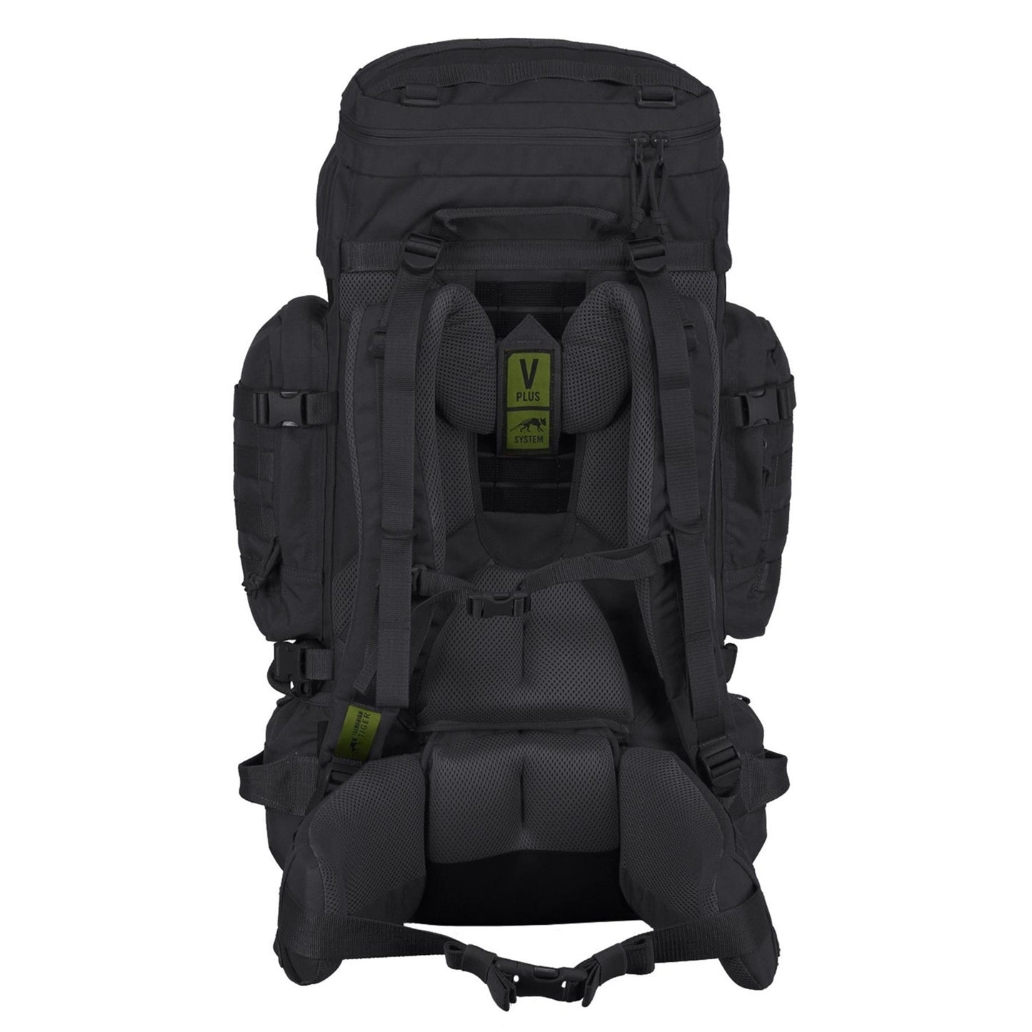 Tasmanian Tiger Raid Pack MK III 52L taktinė kuprinė su MOLLE sistema ir patogia V2 Plus nešimo sistema.