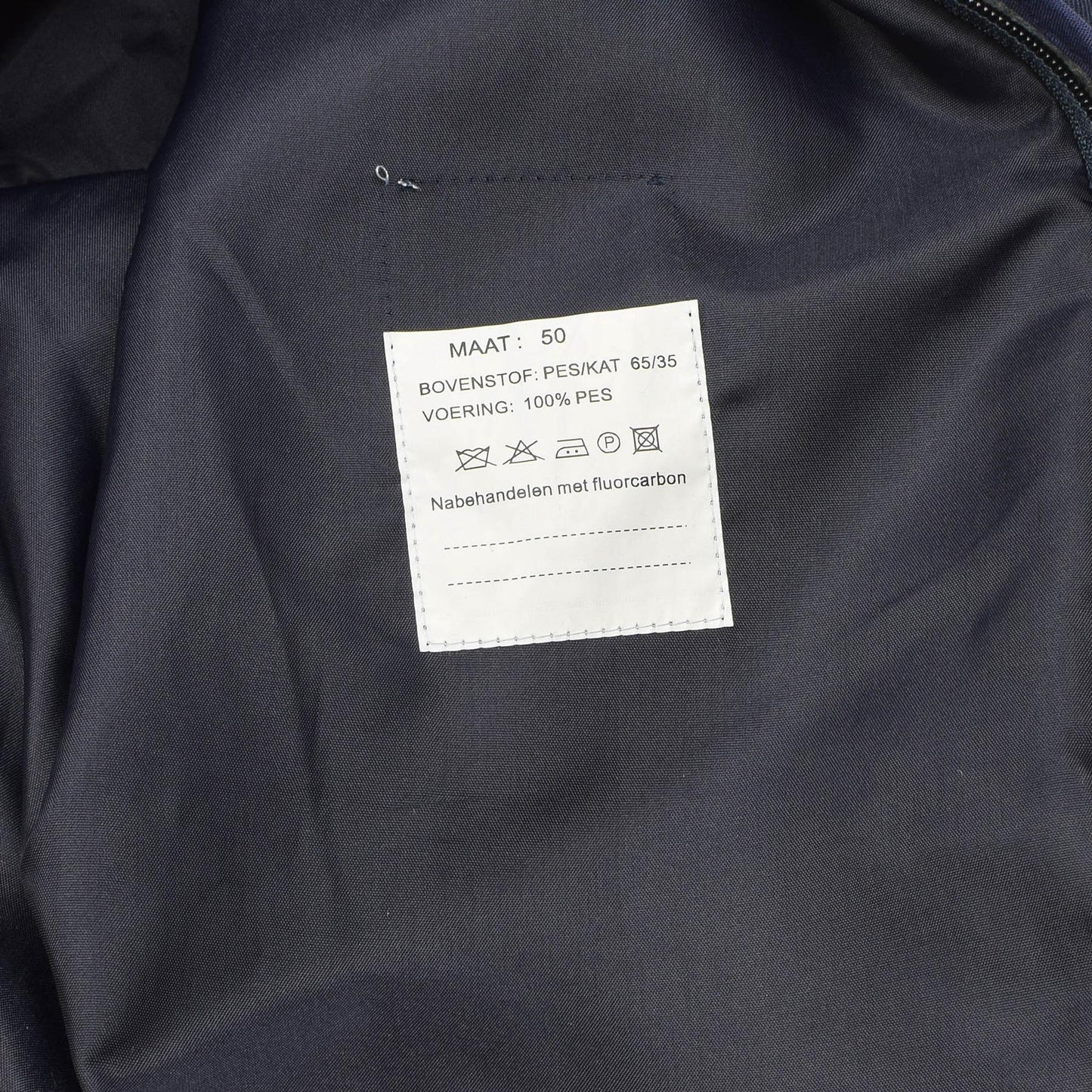Dutch army women's raincoat in blue
