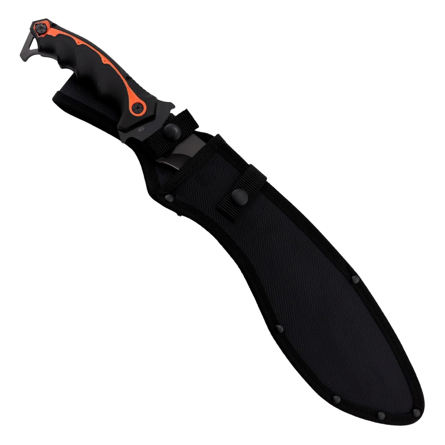 BOKER CSB Kukri mačetė įdėta į dėklą