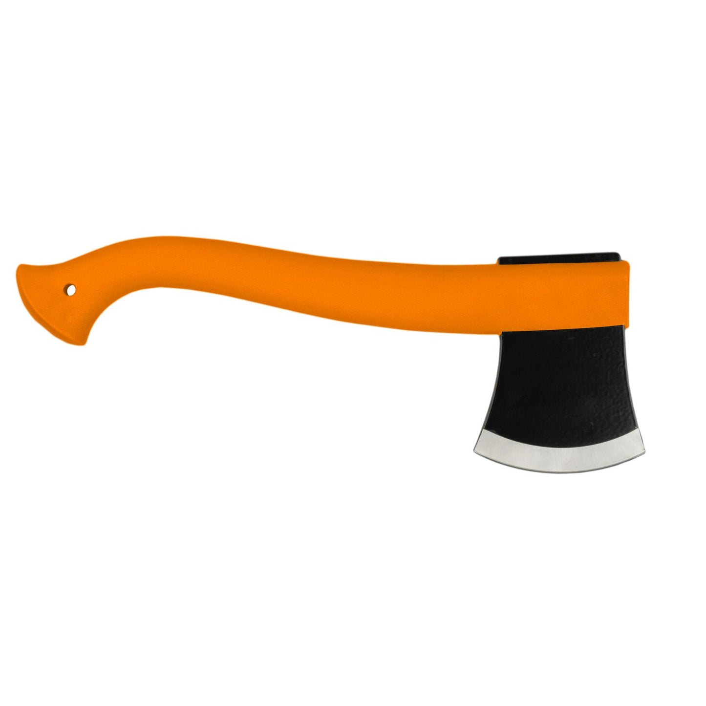 MORAKNIV 1991 lengvas kompaktiškas stovyklavimo kirvis su boro plieno galva ir oranžine ergonomine rankena