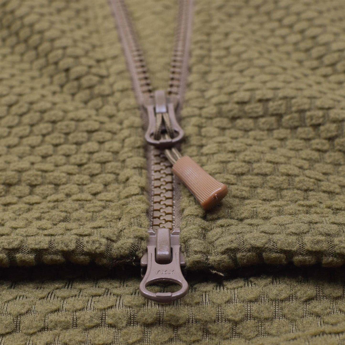 Blochl warm fleece jacket in Coyote color