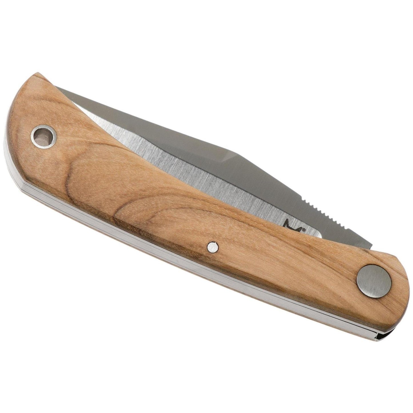 FoxKnives LIBAR kasdienis kišeninis peilis M390 plienas su alyvmedžio rankena elegantiškas ir patvarus.