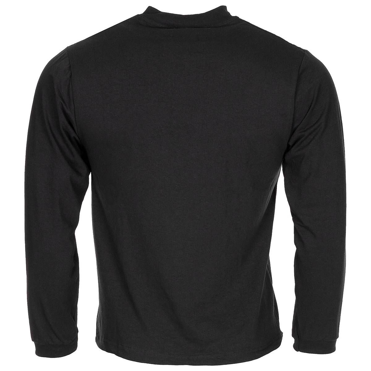 Turkijos kariuomenės apatiniai marškinėliai ilgomis rankovėmis juodi