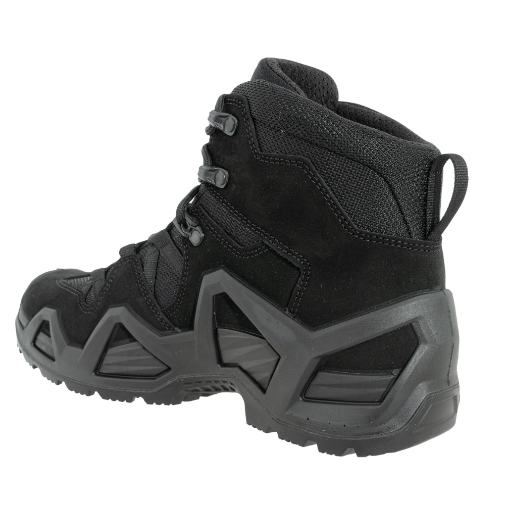 LOWA Zephyr MK2 GTX Mid neperšlampami taktiniai batai su Gore-Tex membrana juodi