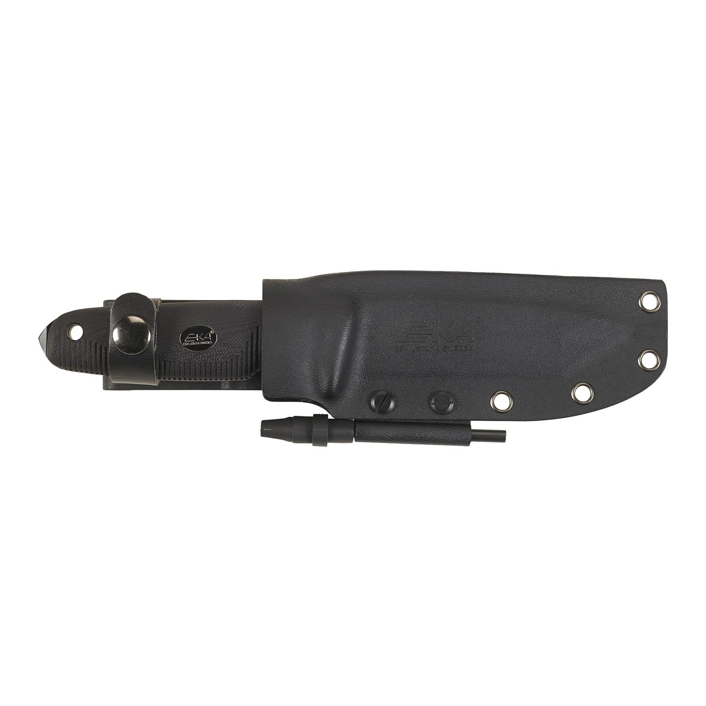 EKA Nordic T12 fixed blade survival knife with fire lighter 