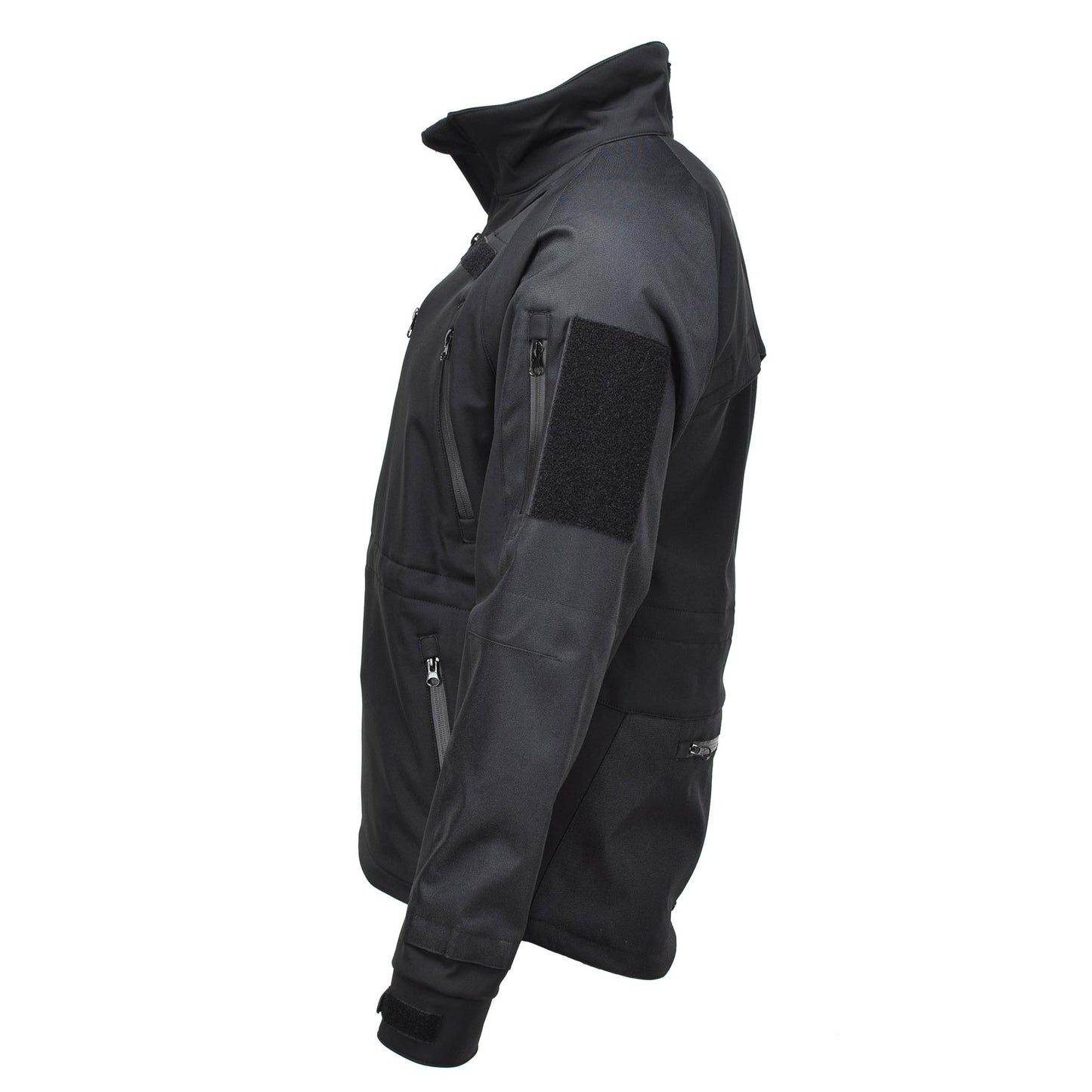 MIL-TEC wind and water resistant tactical jacket in black