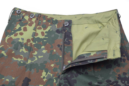 MFH Tactical Field Pants with Pockets Flecktarn Print