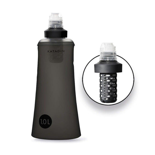 Katadyn BeFree Tactical 1l water filter black color