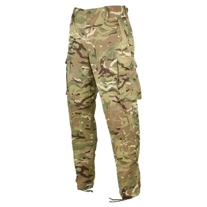 British Army windproof trousers with Multicam print