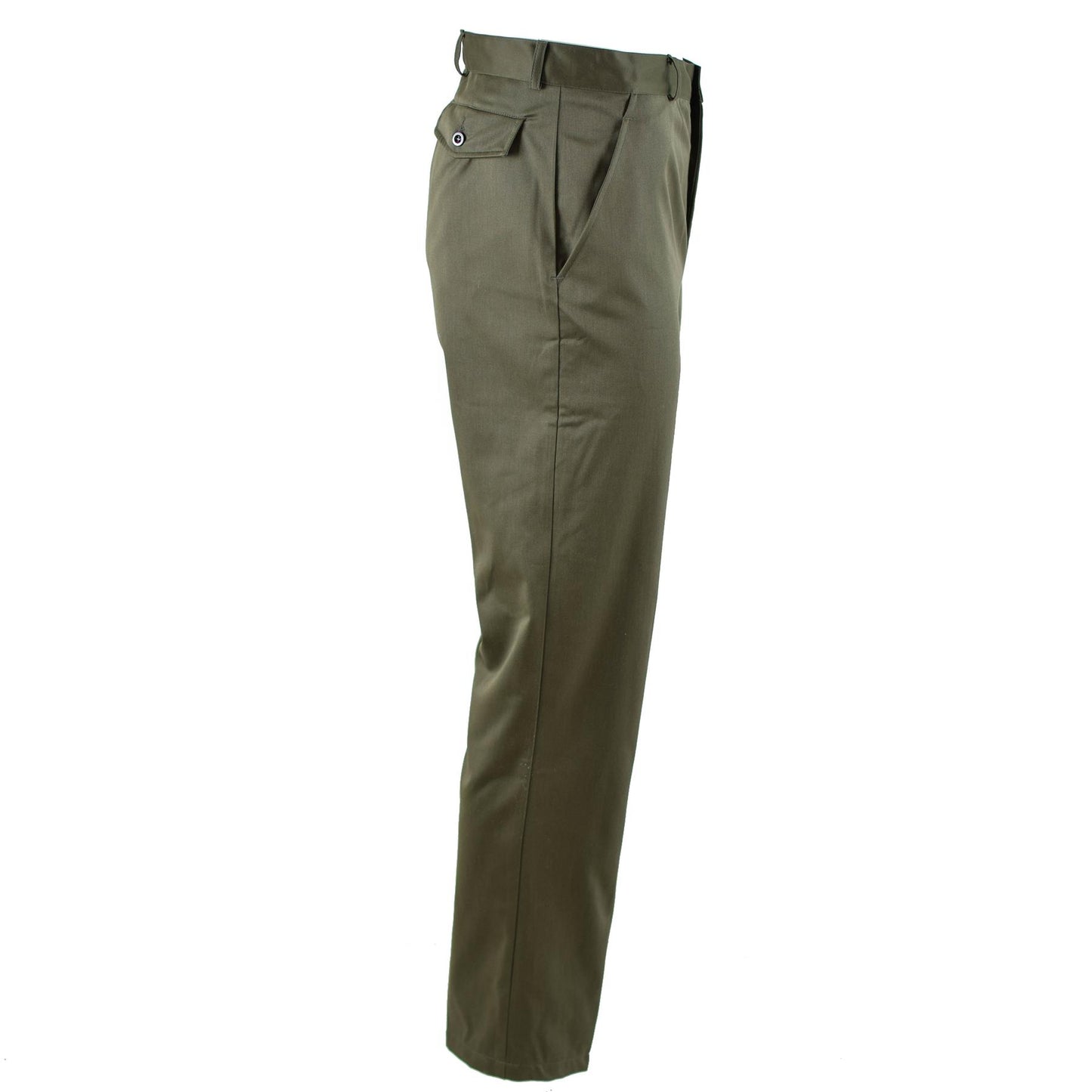 Belgian army service casual trousers Olive