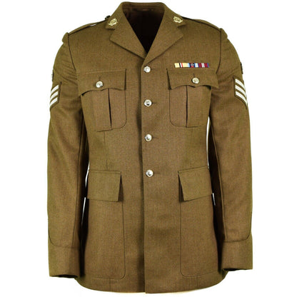 British Army Parade Jacket made of wool Khaki