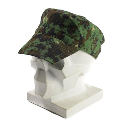 Guinea-Bissau army cap with jungle print