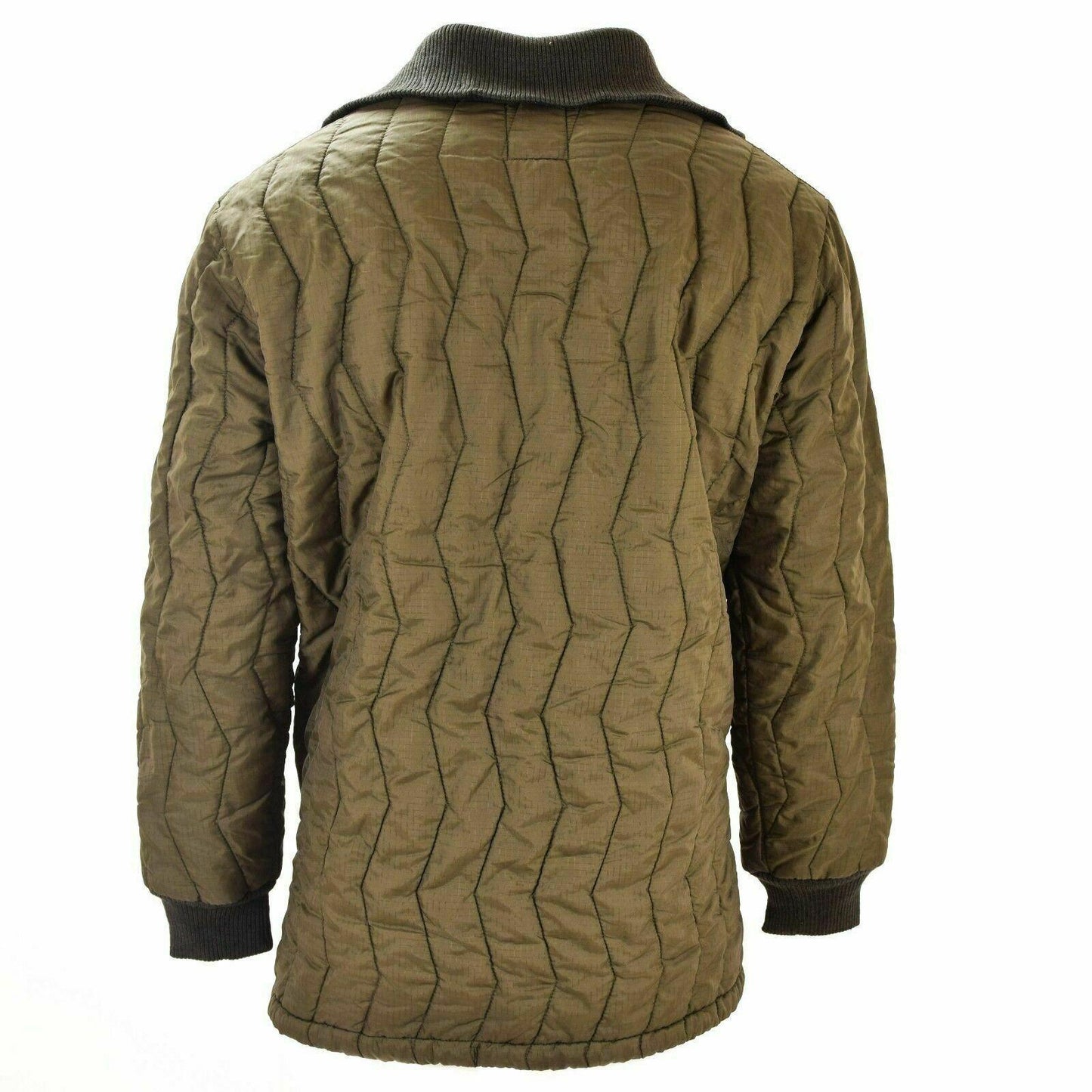 German army parka jacket with lining in Flecktarn print