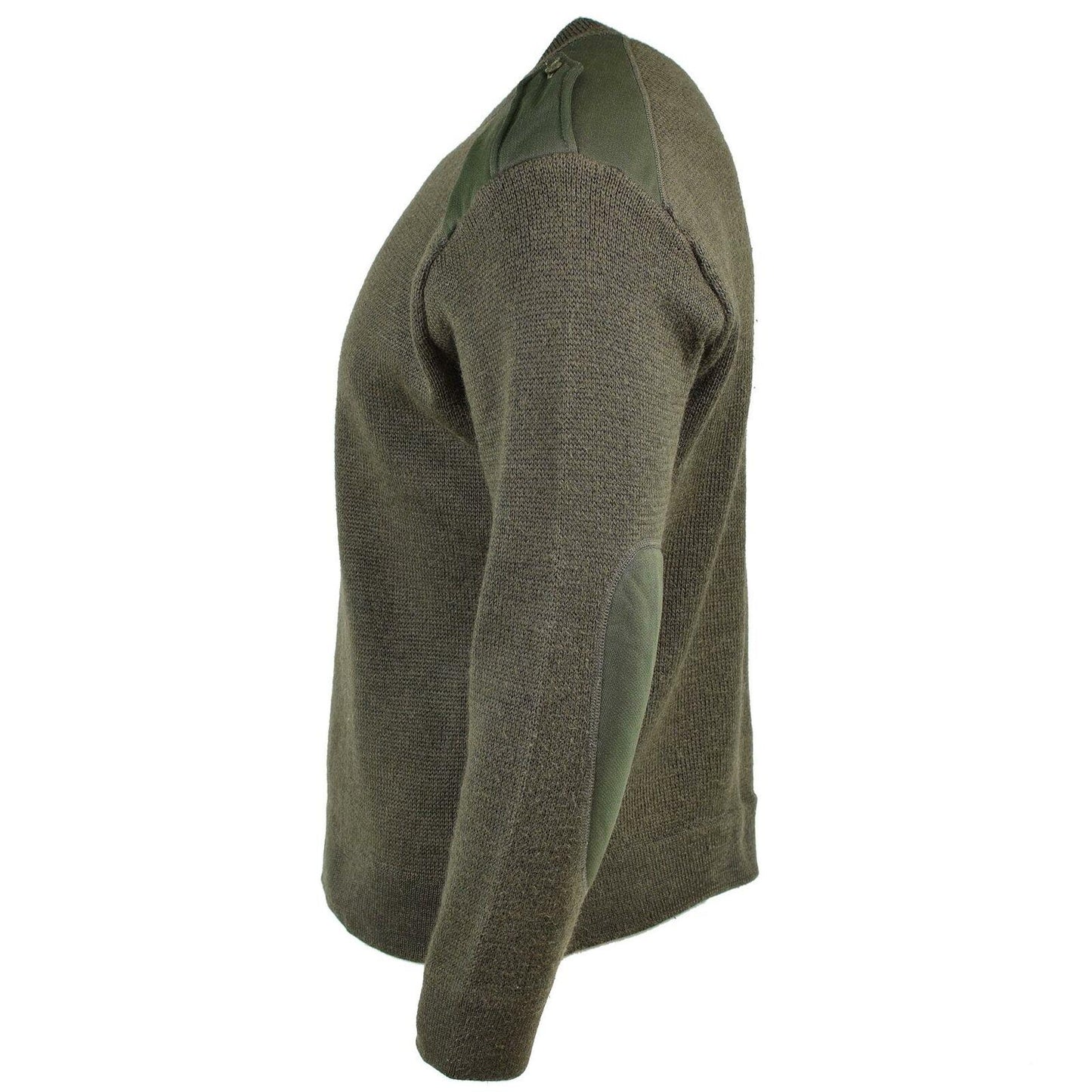 French army sweater in olive color