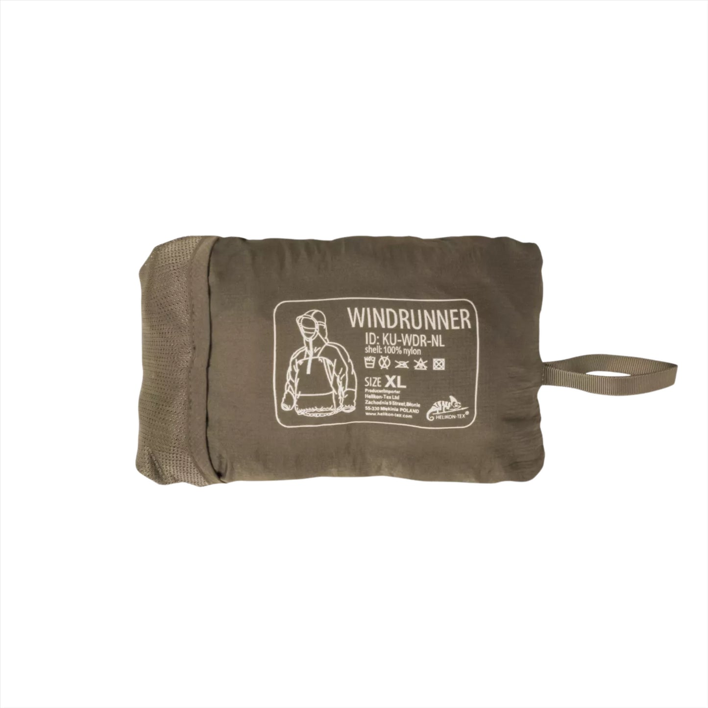 Helikon-Tex Windrunner vėjui atspari striukė PenCott WildWood marginimo
