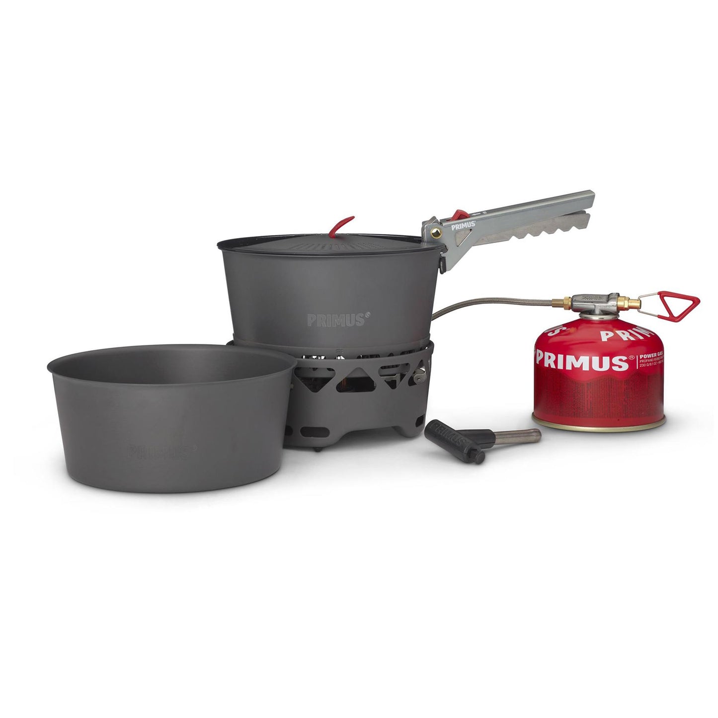 Primus PrimeTech tourist gas stove with non-stick pot