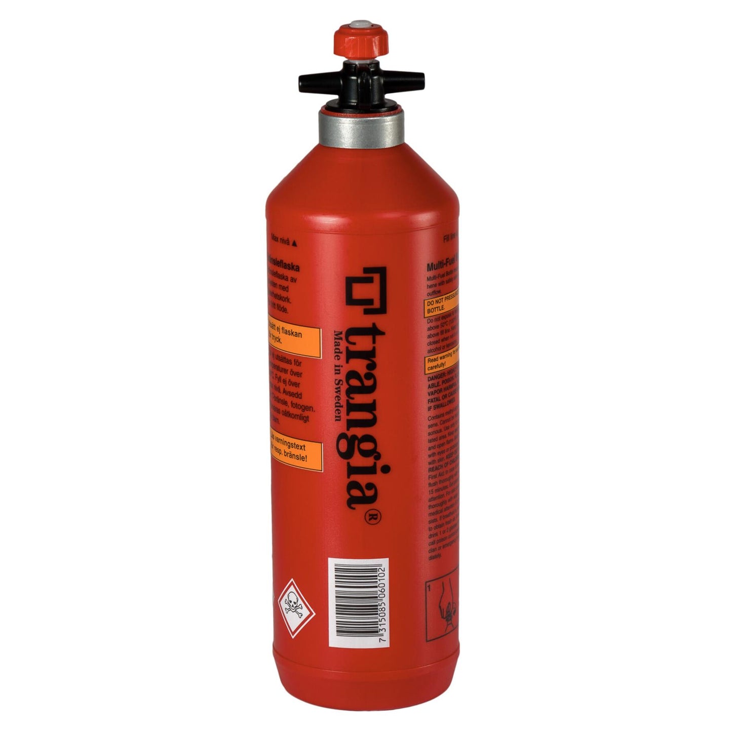 Trangia liquid fuel for the stove in a polyethylene container