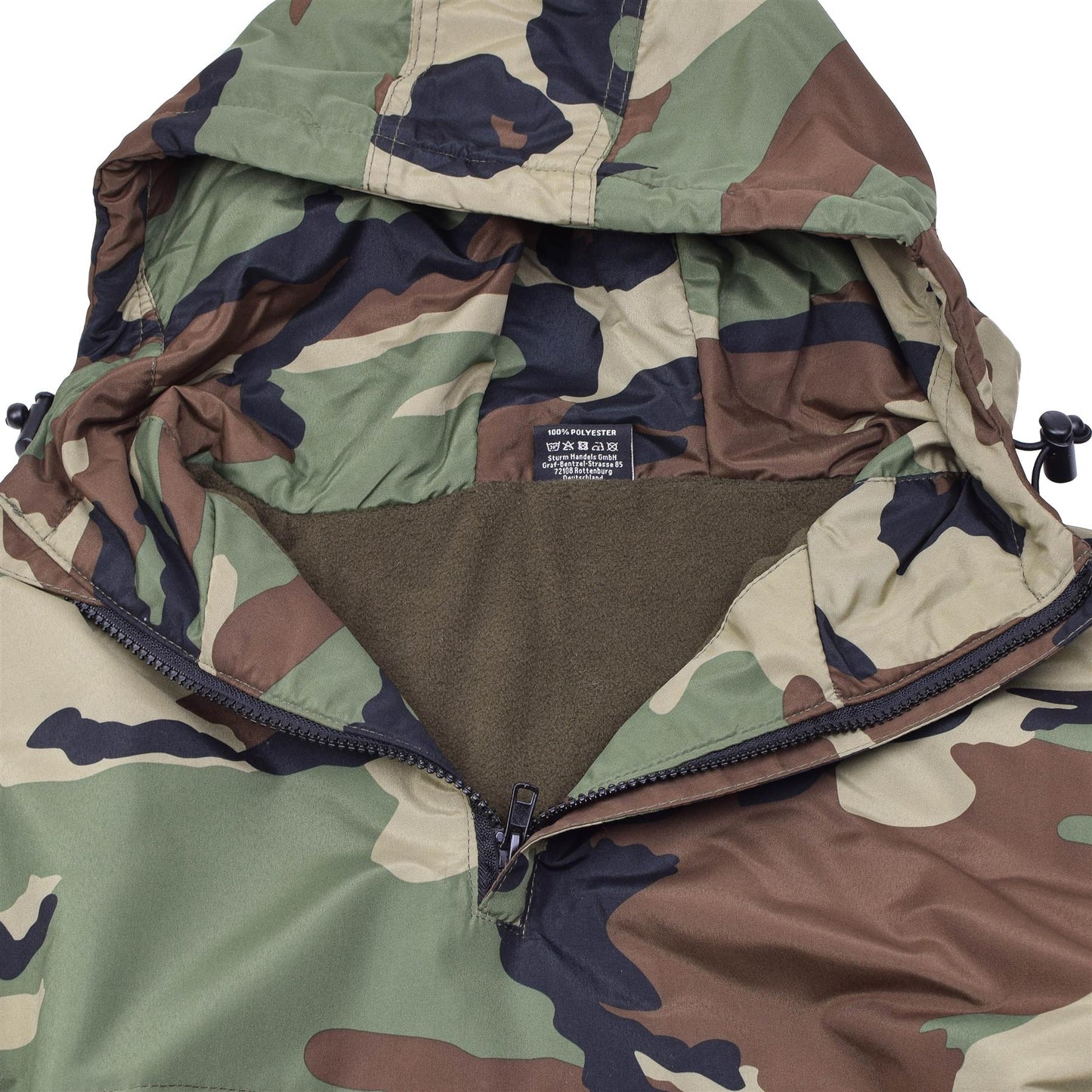 MIL-TEC Windproof Anorak Jacket with Hood