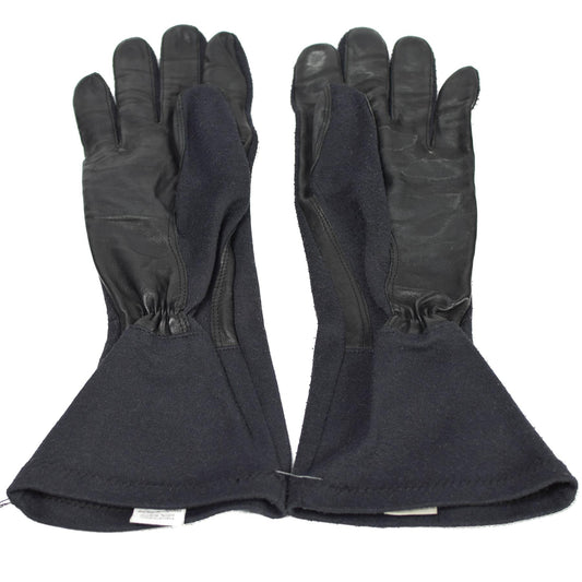 German army tactical long gloves in black color