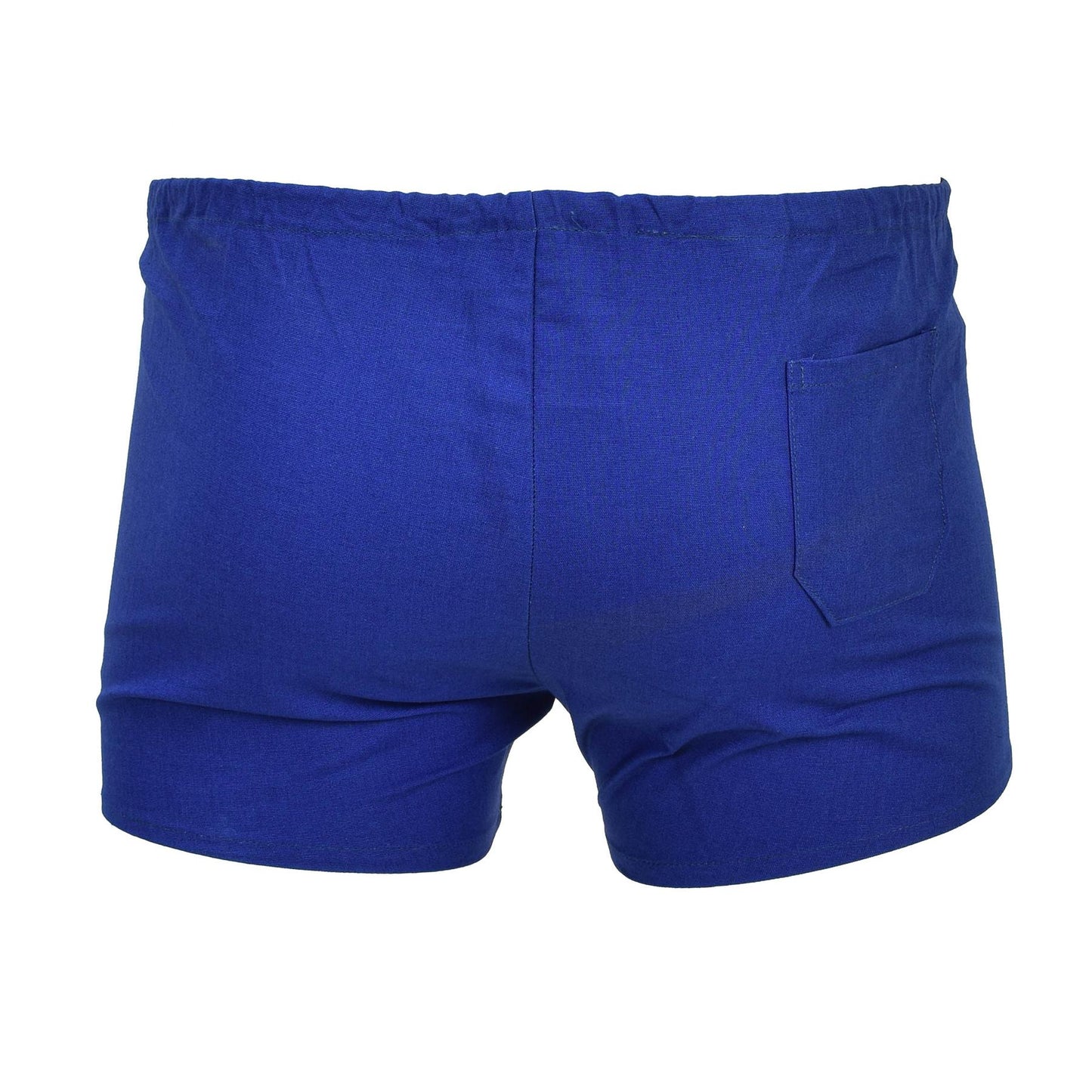 Czech army blue short shorts