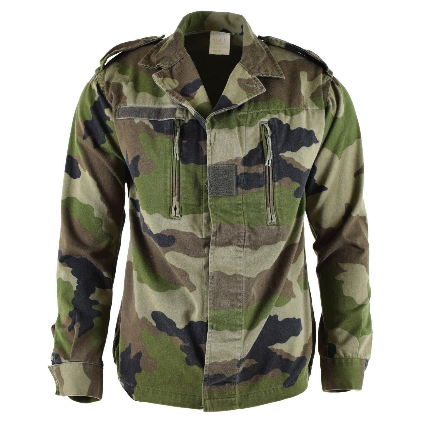 French army uniform jacket F2 CE printing