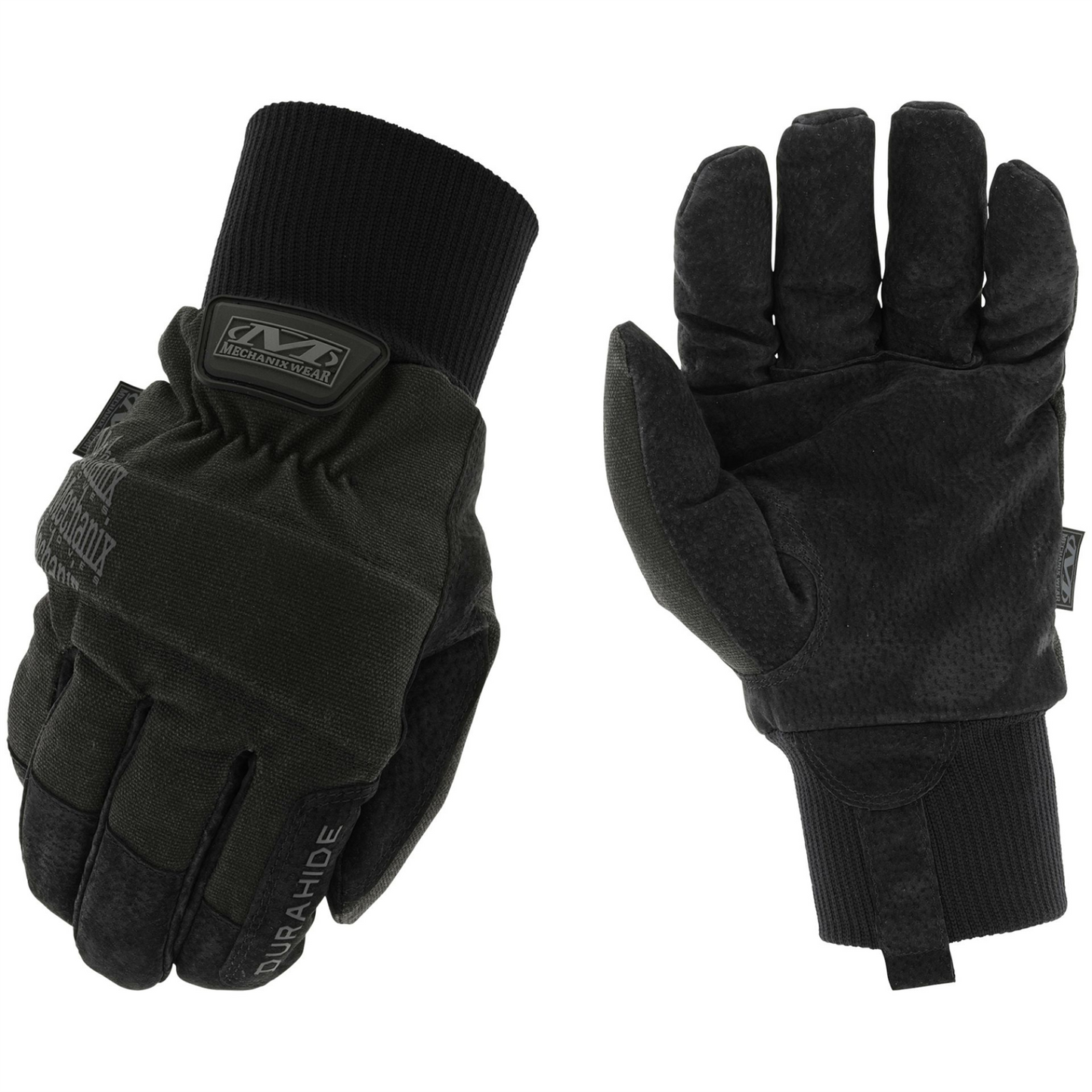 Mechanix Wear ColdWork Canvas žieminės pirštinės su 3M Thinsulate pašiltinimu juodos